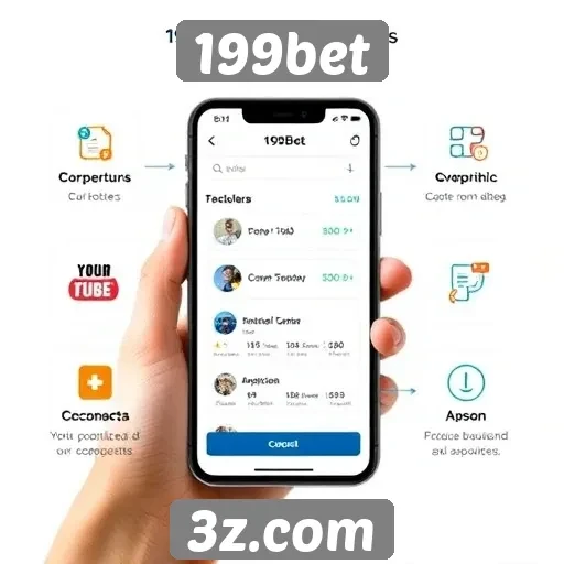 Funcionalidades do aplicativo móvel 199bet em destaque